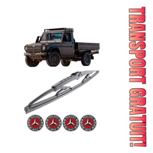 Stergator lamela spate MERCEDES-BENZ G-CLASS Platform/Chassis (W461) din 2007 - 2023, pentru luneta auto, Bosch Twin, din cauciuc siliconat rezistent, 4 Stickere Auto MERCEDES-BENZ