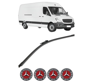 Stergator lamela spate MERCEDES-BENZ SPRINTER 3-t Van (B906) din 2006 - 2018, pentru luneta auto, Bosch Aerotwin, din cauciuc siliconat rezistent, 4 Stickere Auto MERCEDES-BENZ v26943