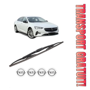 Stergator lamela spate OPEL INSIGNIA B Grand Sport (Z18) din 2017, pentru luneta auto, Bosch Twin, din cauciuc siliconat rezistent, 4 Stickere Auto OPEL