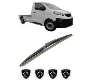 Stergator lamela spate PEUGEOT EXPERT Platform/Chassis (V_) din 2016 - 2023, pentru luneta auto, Bosch Twin, din cauciuc siliconat rezistent, 4 Stickere Auto PEUGEOT v27937
