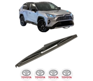 Stergator lamela spate TOYOTA RAV 4 V VAN (_A5_, _H5_) din 2018, pentru luneta auto, Bosch Twin, din cauciuc siliconat rezistent, 4 Stickere Auto TOYOTA v23263