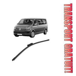 Stergator lamela spate Volkswagen MULTIVAN T6 (SGF, SGM, SGN, SHM, SHN) din 2015 - 2024, pentru luneta auto, Bosch Aerotwin, din cauciuc siliconat rezistent, 4 Stickere Auto VW