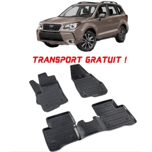 Subaru Forester IV 2014-2018 Set 4 covorase auto din cauciuc tip tavita premium line 3D - Transport Gratuit! accesorii pentru autoturismul tau - masina v48266