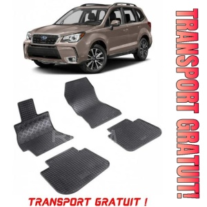 Subaru Forester IV, Suv, fabricat din 02.2013 - 05.2019, set covorase auto dedicate, din cauciuc 100% Premium - Transport Gratuit