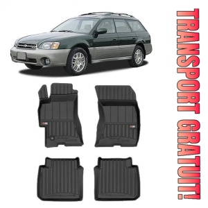 Subaru Outback III Din 2003 - 2009, Combi , Set Covorase Auto Tip Tavita Premium 3D, din cauciuc