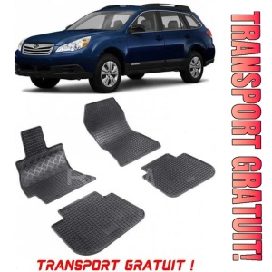 Subaru Outback IV, Combi, fabricat din 2009 - 2014, set covorase auto dedicate, din cauciuc 100% Premium - Transport Gratuit