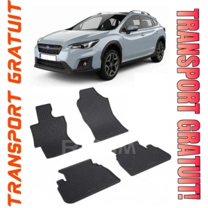 Subaru Xv E-Boxer, Suv, fabricat din 12.2019 - Prezent, set covorase auto dedicate, din cauciuc 100% Premium