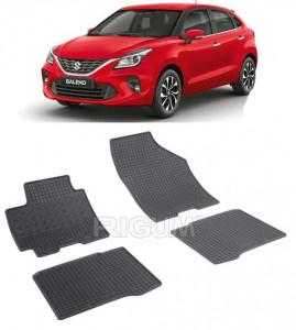 Suzuki Baleno II, Hatchback, fabricat din 05.2016 - Prezent, set covorase auto dedicate, din cauciuc 100% Premium accesorii pentru autoturismul tau - masina v161338