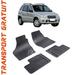 Suzuki Ignis I, Hatchback, fabricat din 2001 - 2008, set covorase auto dedicate, din cauciuc 100% Premium accesorii pentru autoturismul tau - masina v157668