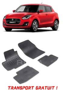 Suzuki Swift, Hatchback, fabricat din 2005 - 08.2010, set covorase auto dedicate, din cauciuc 100% Premium - Transport Gratuit accesorii pentru autoturismul tau - masina v37602