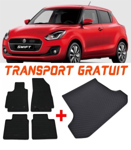 Suzuki Swift Set Covorase + tavita portbagaj auto Suzuki Swift fabricatie 05.2017 - prezent, caroserie hatchback accesorii pentru autoturismul tau - masina v84