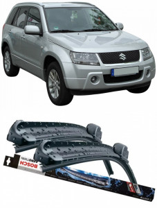 Suzuki VItara Set 2 stergatoare parbriz Bosch Bosch Aerotwin compatibile cu Suzuki VItara 2003-2005 (45 cm / 45 cm) accesorii pentru autoturismul tau - masina v135166
