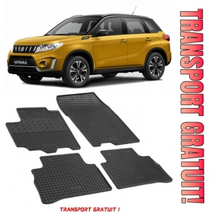 Suzuki VItara, Suv, fabricat din 03.2015 - 03.2020, set covorase auto dedicate, din cauciuc 100% Premium - Transport Gratuit