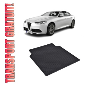 Tavita Portbagaj ALFA Romeo Giulia 4x2, 4x4 2016-2019, protectie portbagaj, din cauciuc 100%, pentru autoturismul ALFA Romeo Giulia