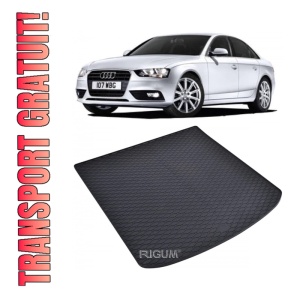 Tavita Portbagaj AUDI A4 Sedan 2007-2015, protectie portbagaj, din cauciuc 100%, pentru autoturismul AUDI A4 Sedan