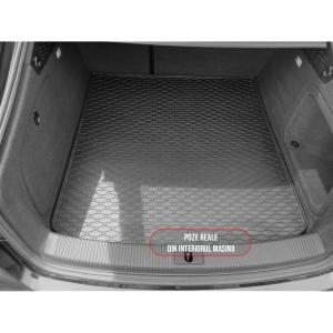 Tavita Portbagaj AUDI A4 Sedan 2007-2015, protectie portbagaj, din cauciuc 100%, pentru autoturismul AUDI A4 Sedan