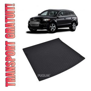 Tavita Portbagaj AUDI Q7 5 locuri 2007-2015, protectie portbagaj, din cauciuc 100%, pentru autoturismul AUDI Q7 5