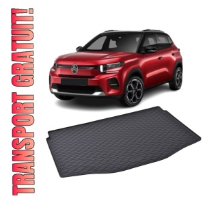 Tavita Portbagaj CITROEN E-C3 2025-prezent, protectie portbagaj, din cauciuc 100%, pentru autoturismul CITROEN E-C3