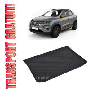 Tavita Portbagaj DACIA Spring 2022-prezent, protectie portbagaj, din cauciuc 100%, pentru autoturismul DACIA Spring