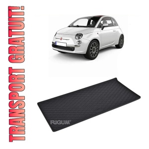 Tavita Portbagaj FIAT 500 2008-prezent, protectie portbagaj, din cauciuc 100%, pentru autoturismul FIAT 500