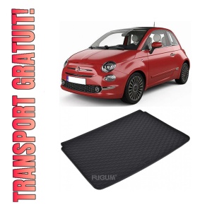 Tavita Portbagaj FIAT 500X 2015-prezent, protectie portbagaj, din cauciuc 100%, pentru autoturismul FIAT 500X