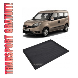 Tavita Portbagaj FIAT Doblo 5 locuri 2010- 2022, protectie portbagaj, din cauciuc 100%, pentru autoturismul FIAT Doblo 5