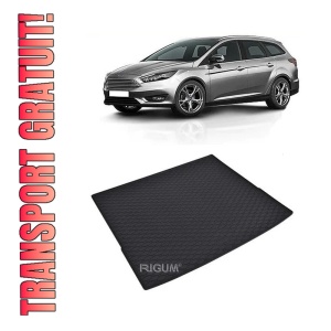 Tavita Portbagaj FORD Focus Combi 2018-prezent, protectie portbagaj, din cauciuc 100%, pentru autoturismul FORD Focus Combi