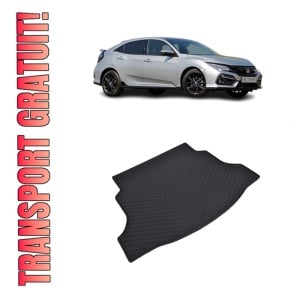 Tavita Portbagaj HONDA Civic Hatchback 2017-2022, protectie portbagaj, din cauciuc 100%, pentru autoturismul HONDA Civic Hatchback