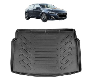 Tavita Portbagaj HYUNDAI I30 III PD CU PODEA INALTA din 2016, Protectie Portbagaj Auto - Img 2