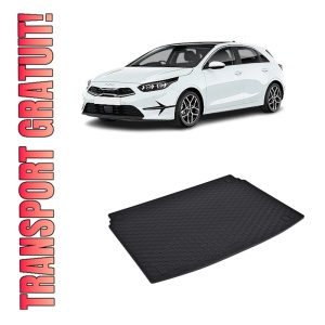 Tavita Portbagaj KIA Ceed Hatchback 2018-prezent, protectie portbagaj, din cauciuc 100%, pentru autoturismul KIA Ceed Hatchback