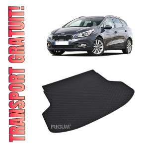 Tavita Portbagaj KIA Ceed SW 2018-prezent, protectie portbagaj, din cauciuc 100%, pentru autoturismul KIA Ceed SW