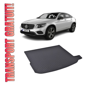 Tavita Portbagaj MERCEDES GLC Coupé 2015-2023, protectie portbagaj, din cauciuc 100%, pentru autoturismul MERCEDES GLC Coupé