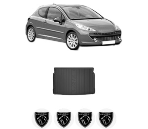 Tavita Portbagaj PEUGEOT 207 (WA_, WC_) din 2006-2015, Protectie Portbagaj Auto PEUGEOT - Img 2