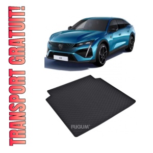 Tavita Portbagaj PEUGEOT 408 2023-prezent, protectie portbagaj, din cauciuc 100%, pentru autoturismul PEUGEOT 408
