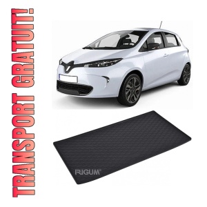 Tavita Portbagaj RENAULT Zoe 2013-2019, protectie portbagaj, din cauciuc 100%, pentru autoturismul RENAULT Zoe