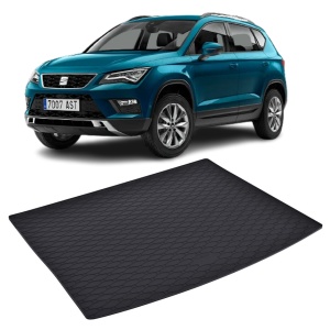 Tavita Portbagaj SEAT Ateca 4x2 2016-prezent, protectie portbagaj, din cauciuc 100%, pentru autoturismul SEAT Ateca 4x2