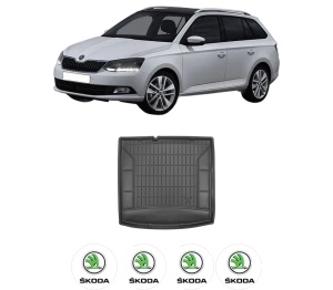 Tavita Portbagaj SKODA FABIA III Estate (NJ5) din 2014-2022, Protectie Portbagaj Auto SKODA - Img 2