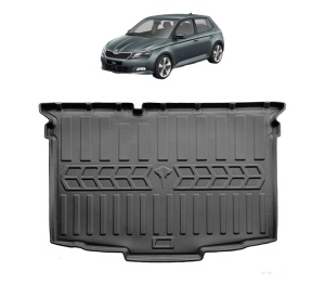 Tavita Portbagaj SKODA FABIA III NJ HATCHBACK din 2014-2021, Protectie Portbagaj Auto - Img 2