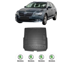 Tavita Portbagaj SKODA SUPERB III Estate (3V5) din 2015-2024, Protectie Portbagaj Auto SKODA - Img 2