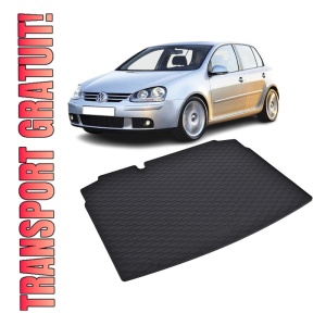 Tavita Portbagaj Volkswagen Golf V Hatchback 2003-2008, protectie portbagaj, din cauciuc 100%, pentru autoturismul Volkswagen Golf V