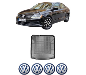 Tavita Portbagaj Volkswagen JETTA VII Saloon (BU3, BU4) din 2017, Protectie Portbagaj Auto Volkswagen - Img 3