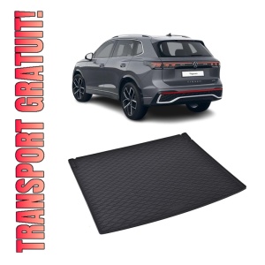Tavita Portbagaj Volkswagen Tiguan eTSI 2024-prezent, protectie portbagaj, din cauciuc 100%, pentru autoturismul Volkswagen Tiguan eTSI