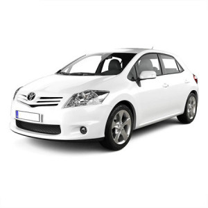 Toyota Auris I, Hatchback, Din 01.2007 - 12.2012 , Set Covorase Auto Tip Tavita Premium 3D, din cauciuc accesorii pentru autoturismul tau - masina v171299