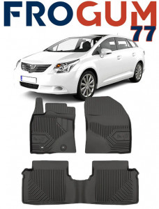Toyota Avensis III Din 01.2009 - 08.2018, Combi , Set Covorase Auto Tip Tavita Premium 3D, din cauciuc accesorii pentru autoturismul tau - masina v168889