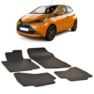 Toyota Aygo (2014-) Set 4 covorase auto cauciuc Urban Line accesorii pentru autoturismul tau - masina v243711