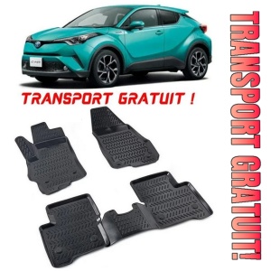 Toyota C-Hr 2Wd 2016-2022 Set 4 covorase auto din cauciuc tip tavita premium line 3D - Transport Gratuit!