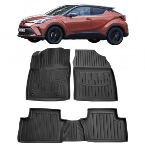 Toyota C-Hr Ev (2019-) Set covorase auto cauciuc G.Modern Line 3D accesorii pentru autoturismul tau - masina v240072