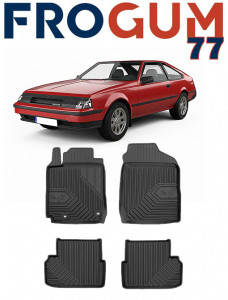 Toyota Celica VII Din 1999 - 2005, Coupe , Set Covorase Auto Tip Tavita Premium 3D, din cauciuc accesorii pentru autoturismul tau - masina v165775