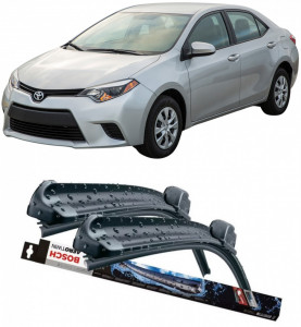 Toyota Corolla Set 2 stergatoare parbriz Bosch Bosch Aerotwin 70 cm/34 cm compatibile cu Toyota Corolla Saloon (_E21_) din 2019 (70 cm / 34 cm) accesorii pentru autoturismul tau - masina v122766