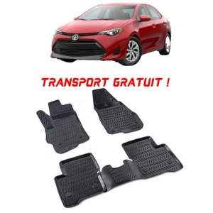 Toyota Corolla Xe140. E150 2006 - 2012 Set 4 covorase auto din cauciuc tip tavita premium line 3D - Transport Gratuit!